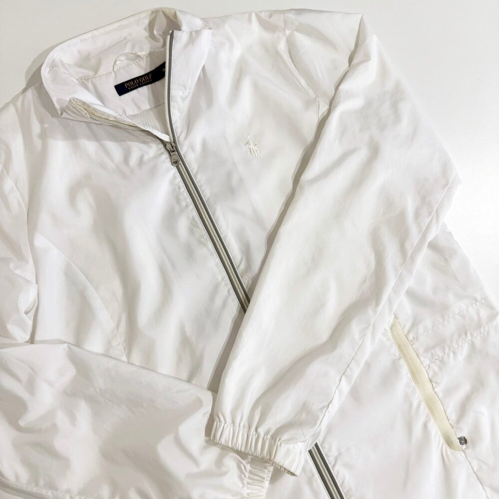 Polo Golf by Ralph Lauren Womens Full Zip Lightweight Golf Jacket Mesh Lined M